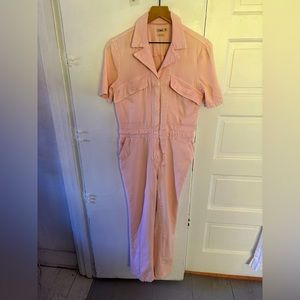 Faherty pink jumpsuit